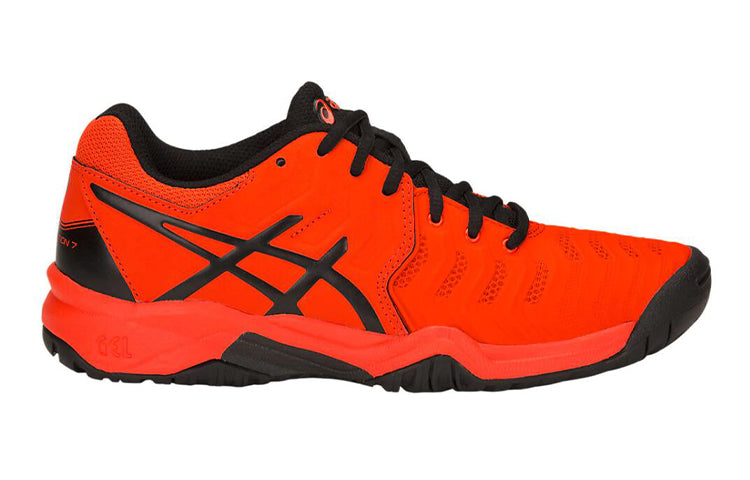 (GS) ASICS Gel-Resolution 7 'Red Black' C700Y-801