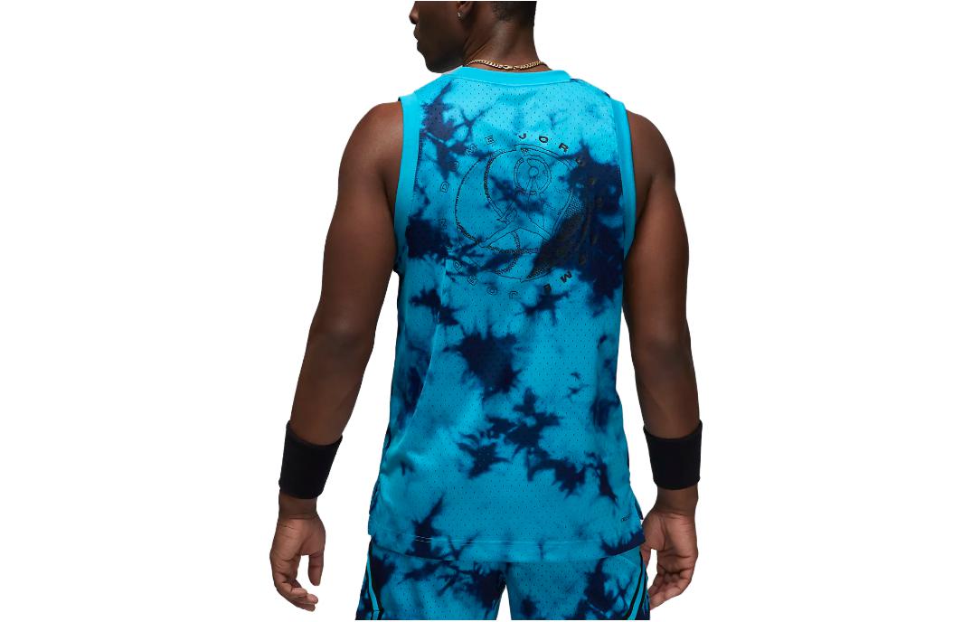 Air Jordan Dri-FIT Sport Breakfast Club Mesh Jersey 'Laser Blue' DZ0565-446
