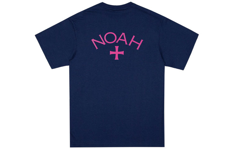 NOAH NYC Summer Core Logo Tee Short Sleeve Unisex Navy Blue T15SS20NVY