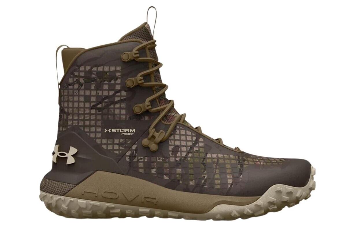 Under Armour HOVR Dawn Waterproof 2.0 Boots 'Brown Olive' 3025573900