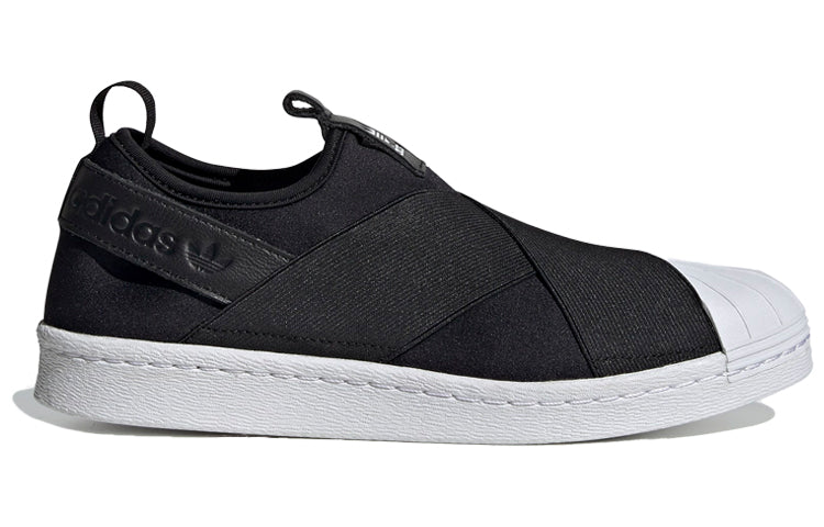 (WMNS) adidas originals Superstar Slip-on 'White Black' EW2053