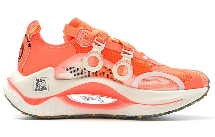 (WMNS) Li-Ning CRC 'Neon Orange White' AZGS022-4