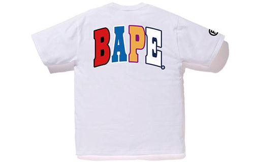 BAPE 2ND APE TEE Ape Head Printing Short Sleeve Unisex White BAPE-SS18-118