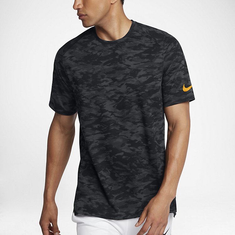 Basketball s Men Nike SS Elite Print Top 883066-010