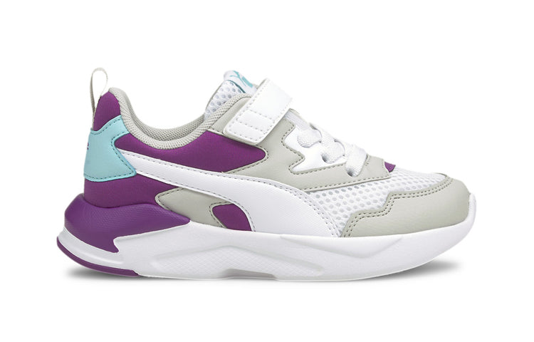(PS) PUMA X-Ray Lite Radiate Ac Ps Running Shoes Grey/Purple 375068-02