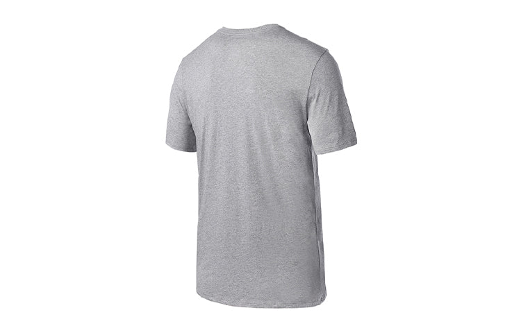 Men's Nike Casual Round Neck Short Sleeve Gray T-Shirt AA4728-063