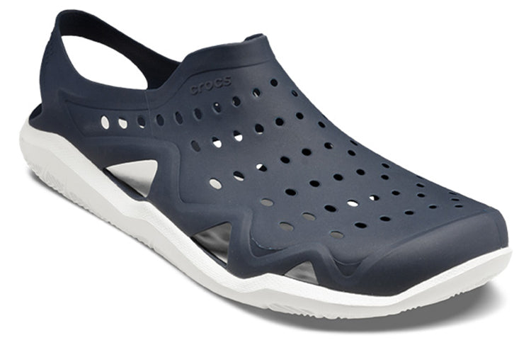 Crocs Black White Sandals 203963-462