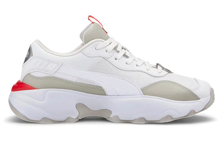 (WMNS) PUMA Pulsar Glow 'White Gray Red' 373044-02