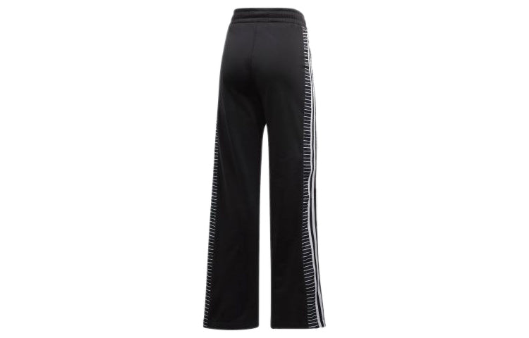 (WMNS) adidas Originals Mid Waist Casual Pants 'Black' DU9880