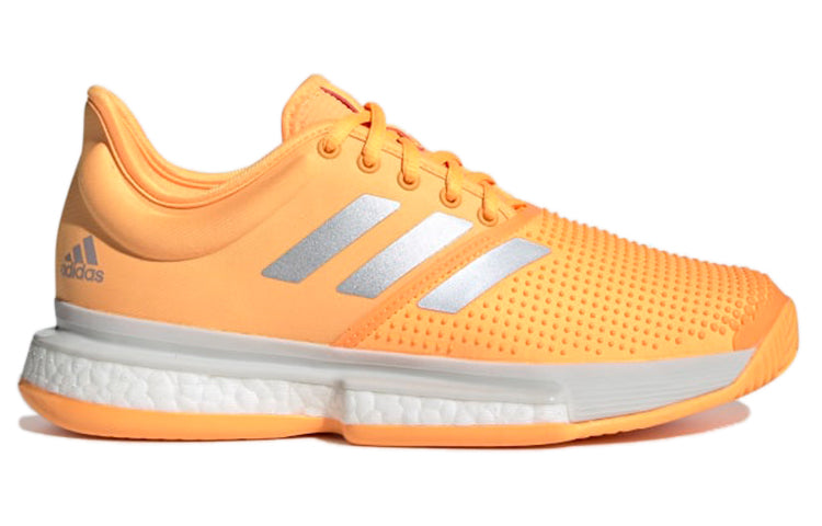 (WMNS) adidas SoleCourt 'Flash Orange' EF2076