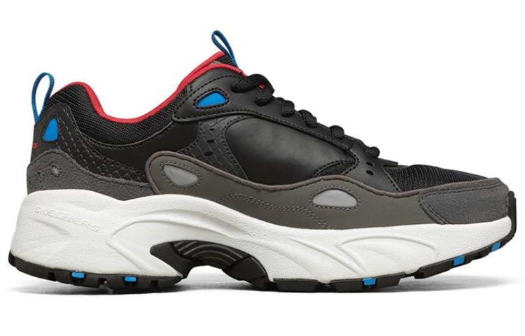 (WMNS) Skechers Stamina Sports Shoes Black/White/Red 88888383-BKMT