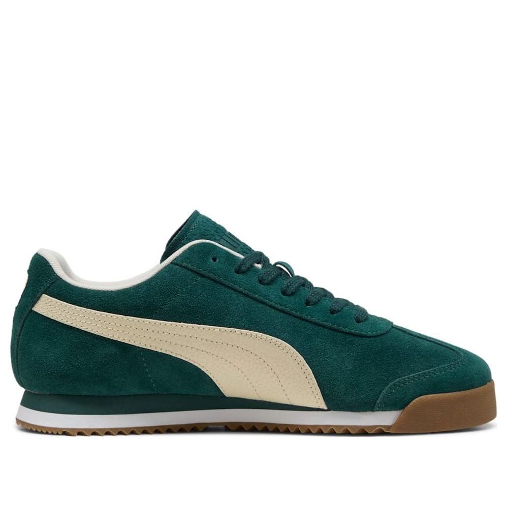 PUMA Roma Suede 'Green Terrain Alpine Snow' 398635-10