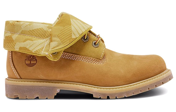 (WMNS) Timberland Roll Top Boots Basic 'Wheat Yellow' A28AT