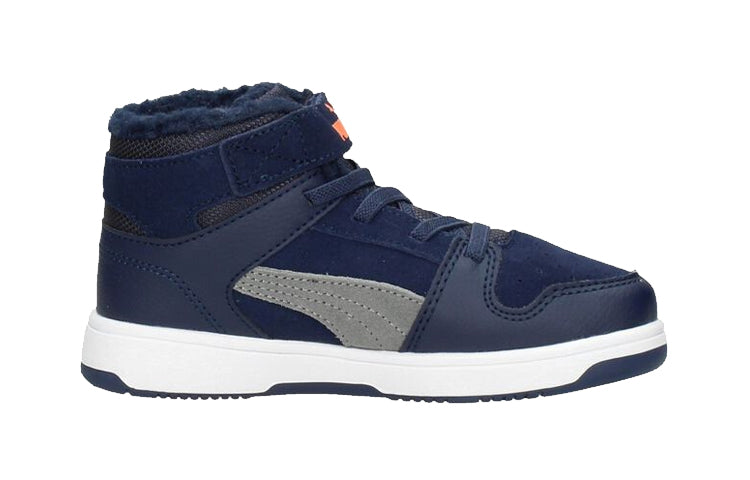 (PS) PUMA Rebound Layup Fur SD 'Blue Orange' 370498-07