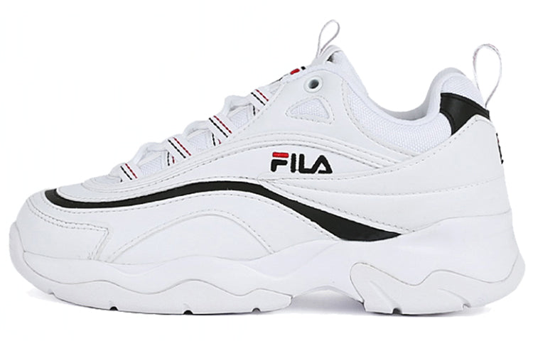 FILA Ray Series Chunky Sneakers Black/White FS1SIA3061X_WBK