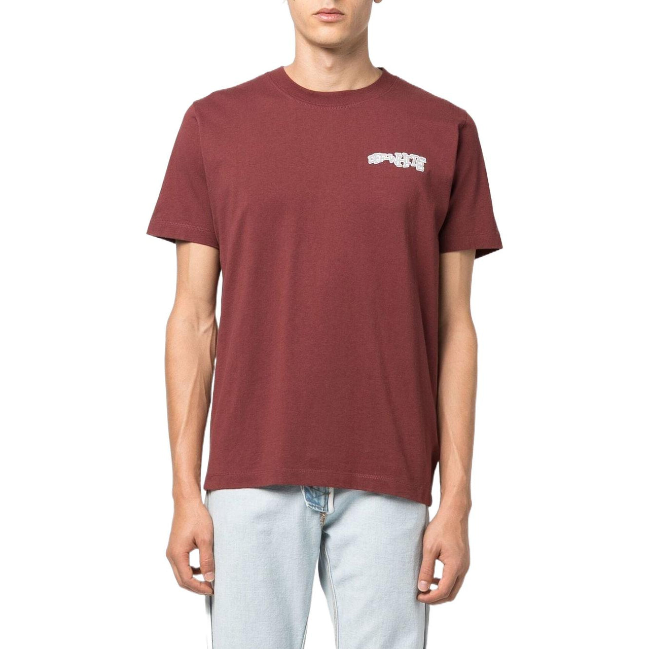 Off-White FW22 LogoT OMAA027F22JER0182805