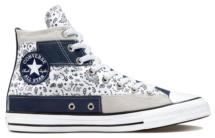 Converse Chuck Taylor All Star High 'Paisley Patchwork - Midnight Navy' 173195F