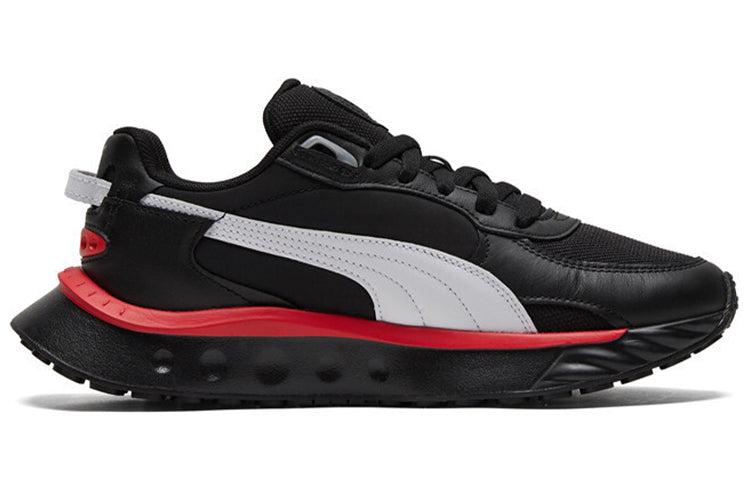 PUMA Wild Rider Route 'Black Poppy Red' 381597-01