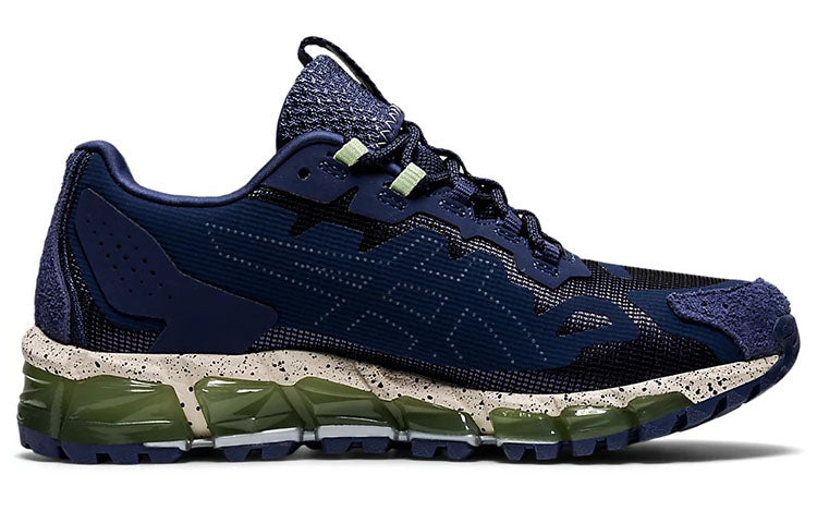 (WMNS) ASICS Gel-Quantum 360 6 'Thunder Blue Whisper Green' 1202A166-400