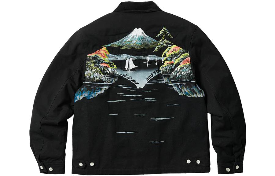 Palace Zen Work Jacket 'Black' P24JK027