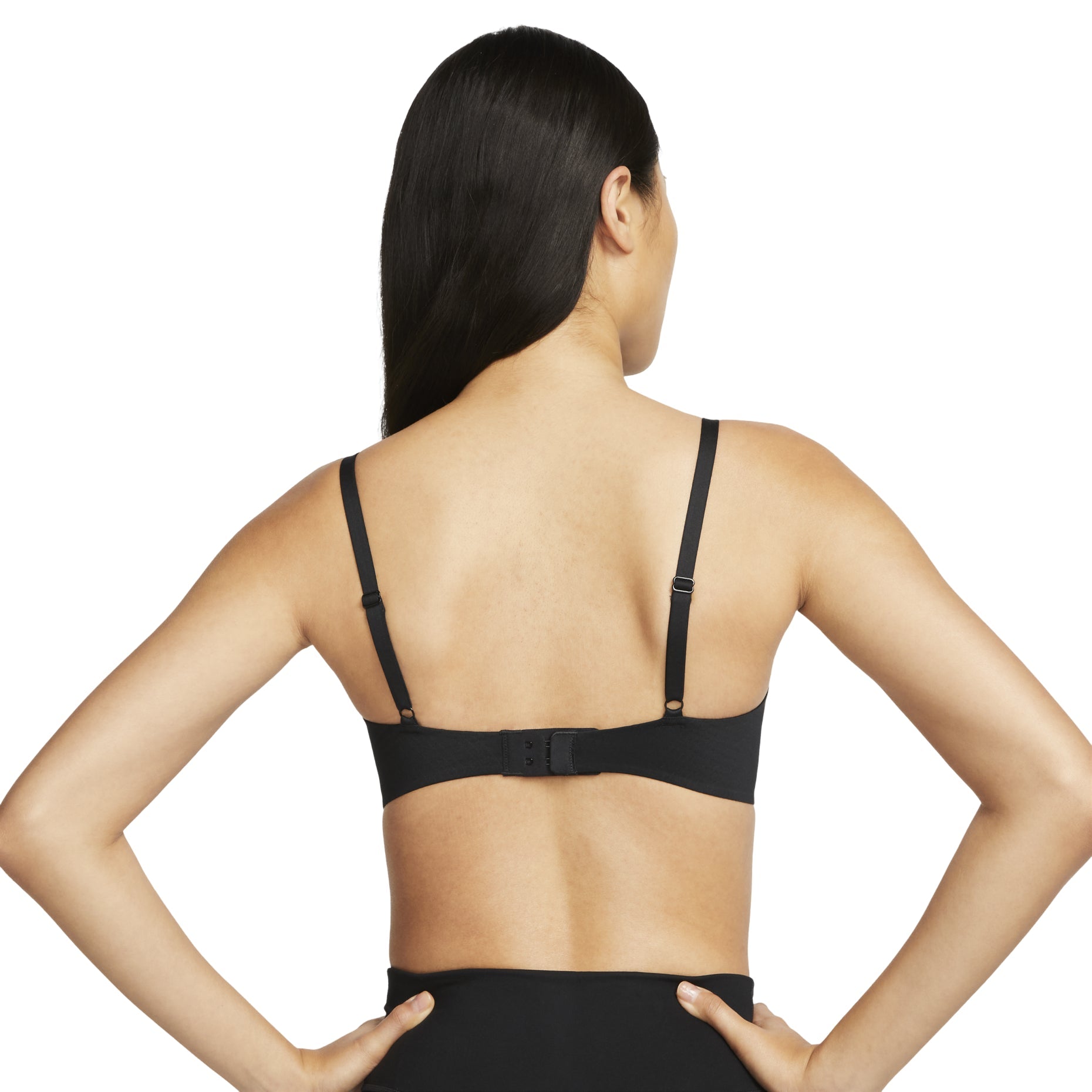 (WMNS) Nike Dri-Fit Alate Minimalist Light Support Padded Sports Bra 'Black' DM0527-010