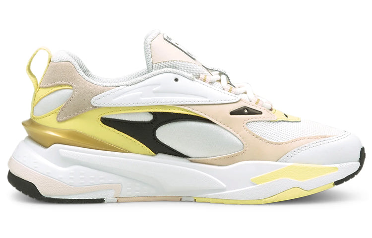 (WMNS) PUMA RS-Fast Mix Gold 'White Pearl' 382244-02