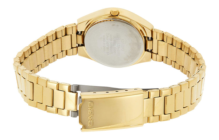 CASIO Female DRESS Japan / South Korea Fashion White Analog LTP-1170N-7ARDF