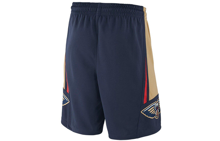 Nike Edition Team SW Fan Edition New Orleans Pelicans Basketball Shorts 'Navy Blue' 866845-419