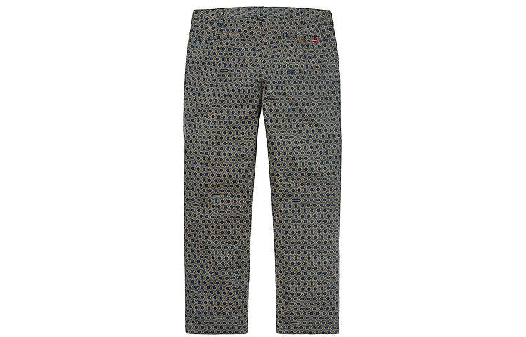 Supreme FW19 Week 1 Work Pant Long Pants Unisex Gray SUP-FW19-129