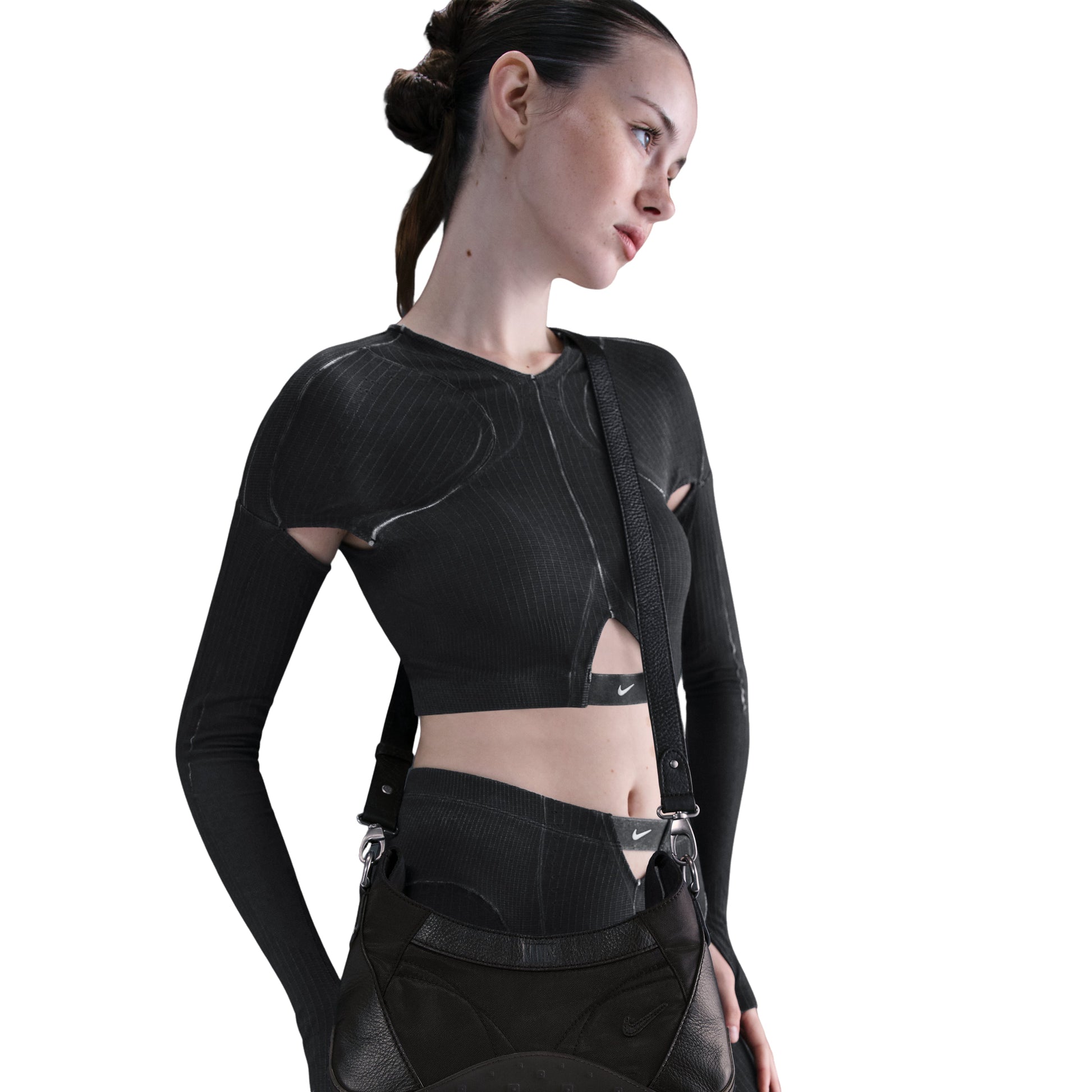 (WMNS) Nike x KNWLS Razr Run Bag 'Black' HQ7528-010