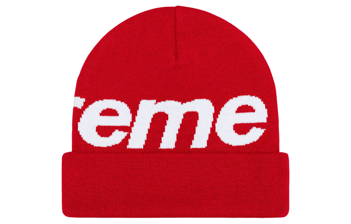 Supreme Big Logo Beanie 'Red' SUP-FW23-2434