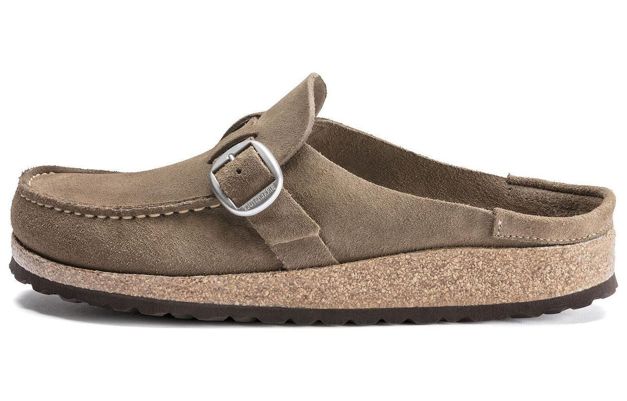 Birkenstock Buckley Suede Leather 'Gray Taupe' 1019462