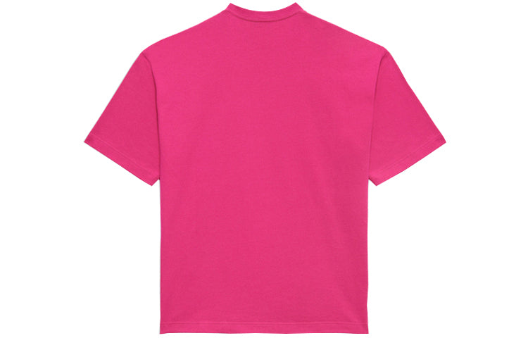 Balenciaga Retro Logo Short Sleeve Unisex Pink 556104TBV435630