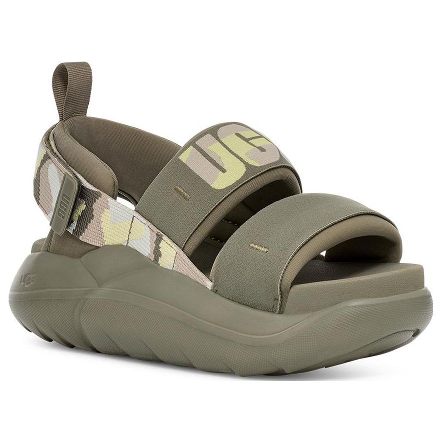 (WMNS) UGG LA Cloud Camopop Sport Sandal 'Moss Green' 1136815-MSG