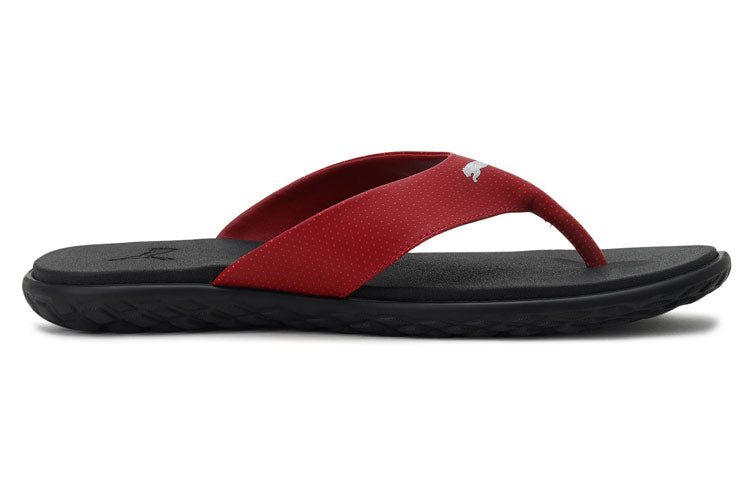 PUMA Galaxy Comfort IDP Sandals Black/Red 374846-05