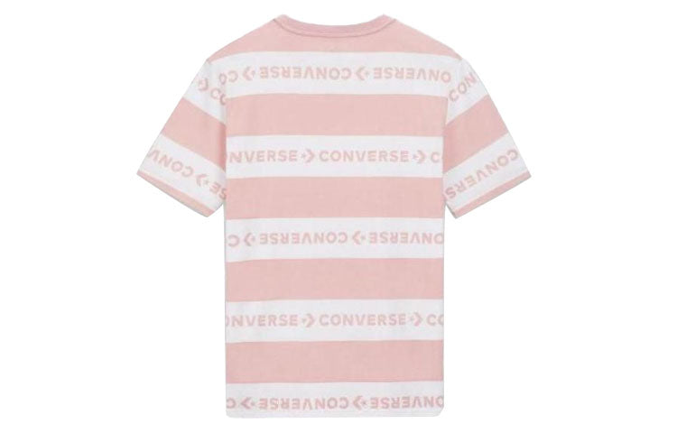 Converse Wordmark Logo T-Shirt Asia Sizing 'Pink' 10008561-A02