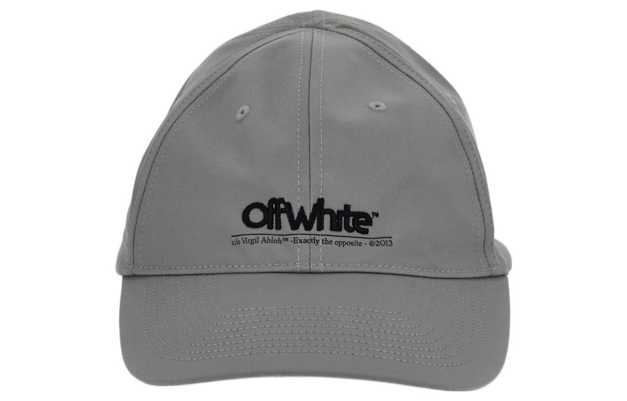 Off-White Baseball Cap 'Gray' OMLB041S23FAB0100910