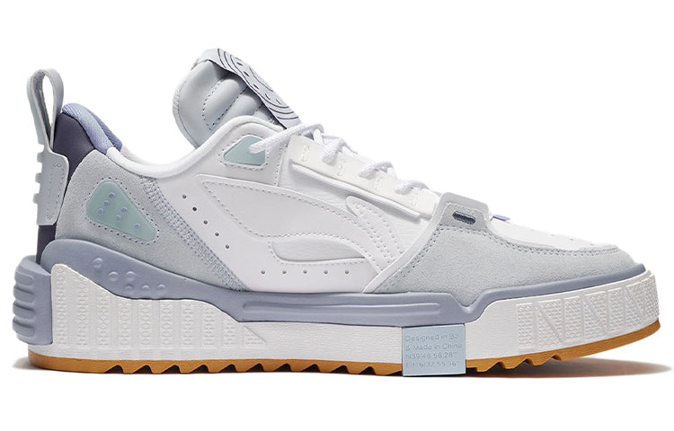 Li-Ning No.258 Skateboarding 'White Blue' AGCS075-4