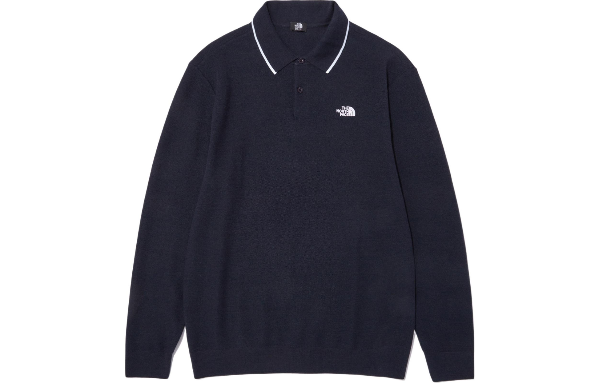 THE NORTH FACE Long Sleeve Polo Shirt 'Navy' NT7QN51B