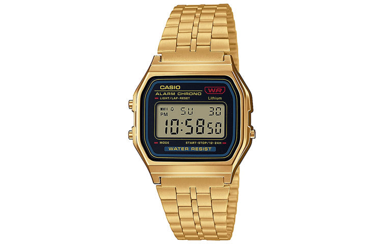 CASIO Standard Vintage Retro en Waterproof Mens Gold Digital A159WGEA-1D