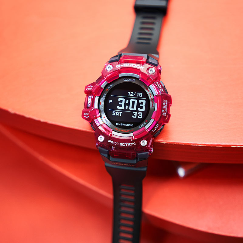 CASIO G-Shock Digital 'Red' GBD-100SM-4A1PR