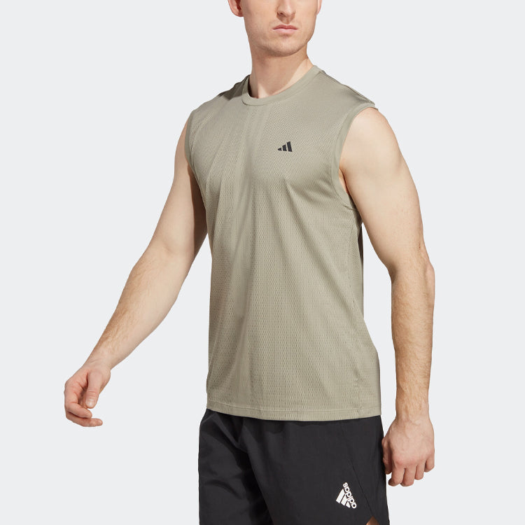 adidas Hiit Engineered Tank 'Silver Green' IC2009