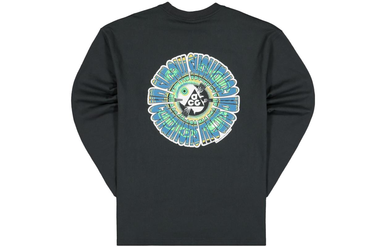 Nike ACG Circle Long Sleeve Tee 'Black' DH3330-010