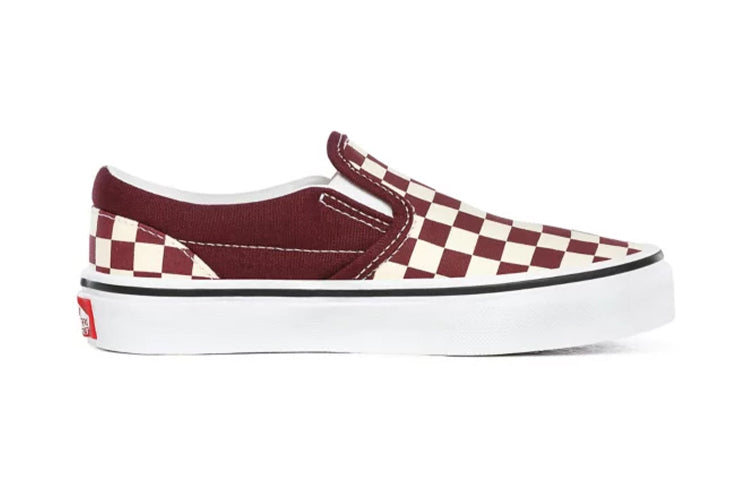 (PS) Vans Classic Checkerboard Slip-On 'Red White' VN0A4BUTKZO