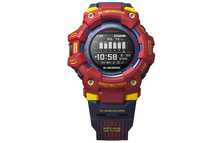 CASIO G-Shock Digital 'Red' GBD-100BAR-4JR