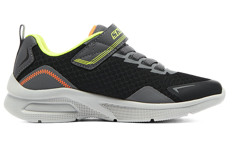 (GS) Skechers Microspec Max - Ravork Shoes 'Black Grey White' 403820L-CCBK