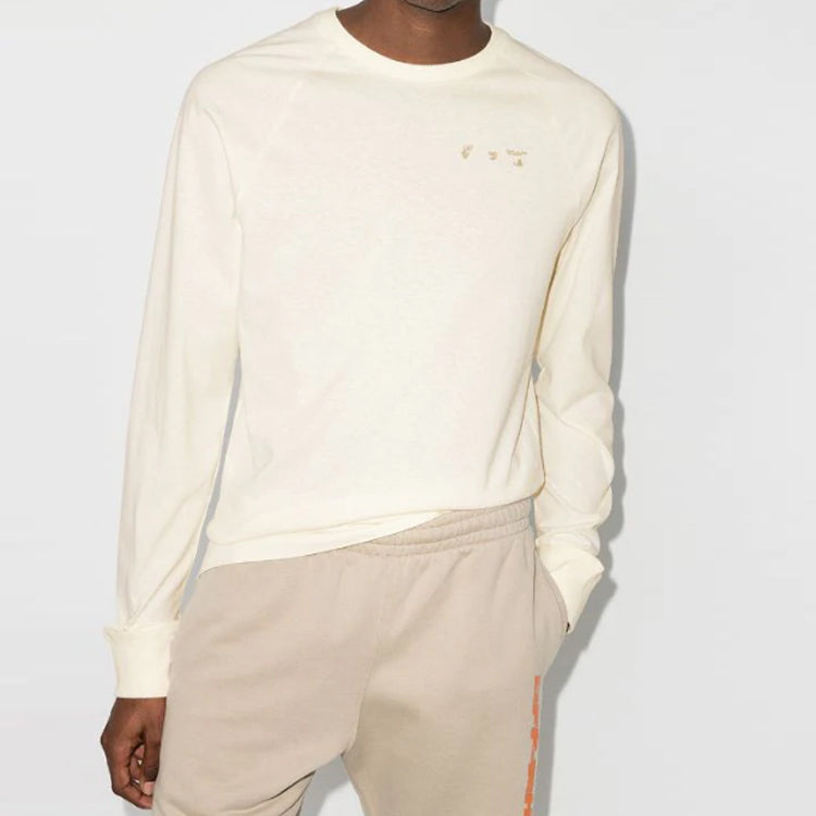Off-White x Browns 50 Mens Long-Sleeve T-shirt OMAB050G20JER001