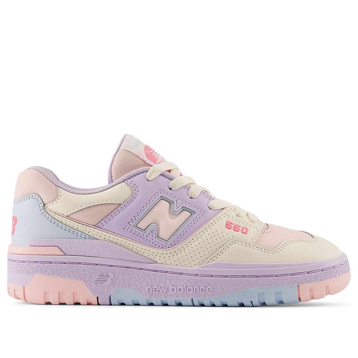 (GS) New Balance Kids 550 'Shell Pink Permafrost' GSB550KL