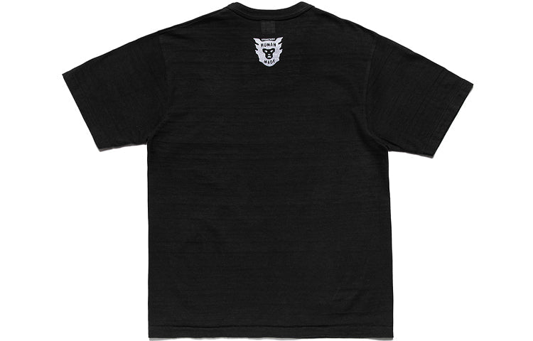 HUMAN MADE Printing Short Sleeve Unisex Black HM20TE015