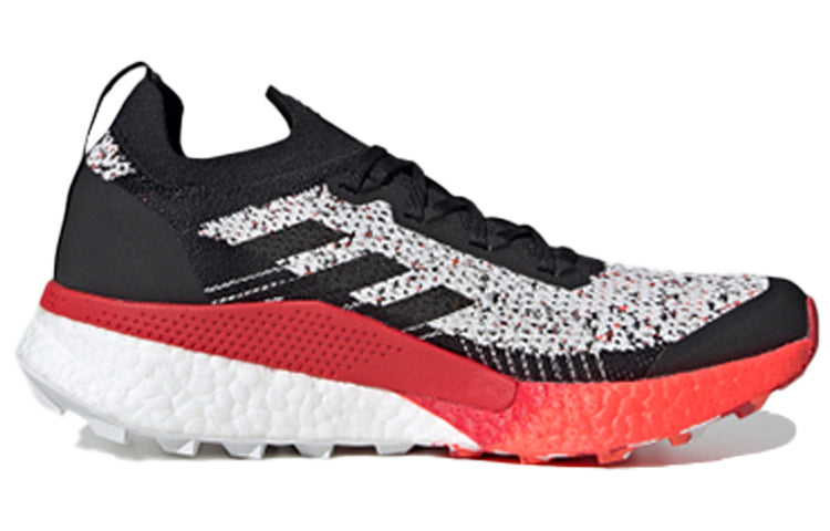 (WMNS) adidas Terrex Two Ultra Parley 'Black White Red' FV7195
